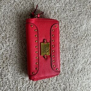 Red Nicole Miller Wallet